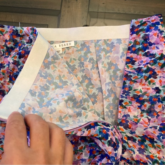 NWT Veronica Beard “Spenser” Silk Floral Skirt - Picture 9 of 16